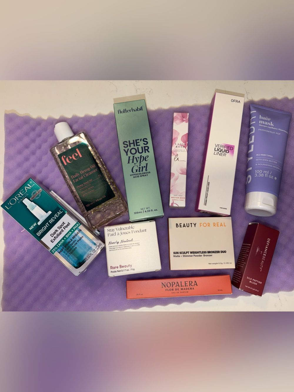 Bundle facial Care/Makeup/Brushes